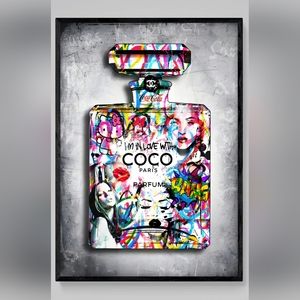 Ladyilly 8 1/2"x11" Framed Wall Art